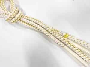 未使用品　正絹　手組帯締め